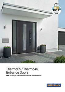 hormann entrance door brochure